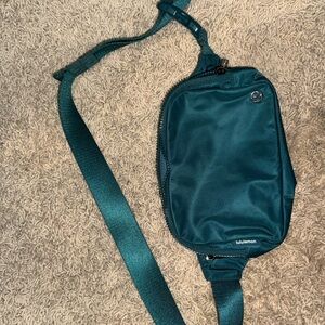 lululemon athletica Deep Teal Belt Bag